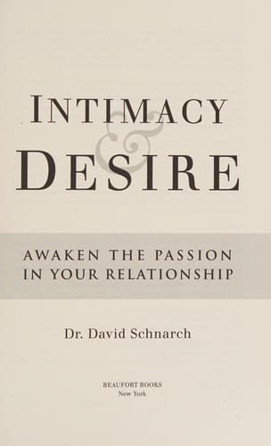 Intimacy & Desire cover
