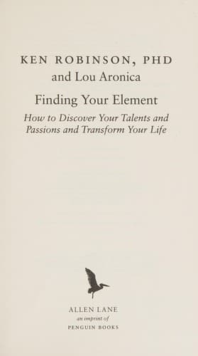 Finding Your Element cover