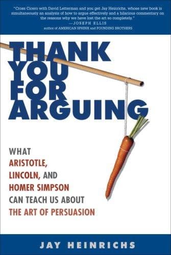 Thank You for Arguing, Fourth Edition (Revised and Updated) cover