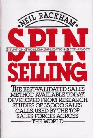Spin Selling cover
