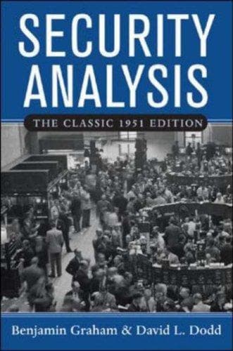 Security Analysis cover