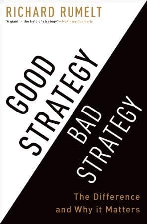 Good Strategy Bad Strategy cover