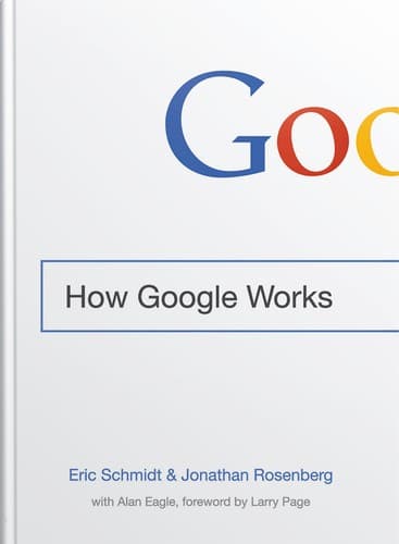 How Google Works cover