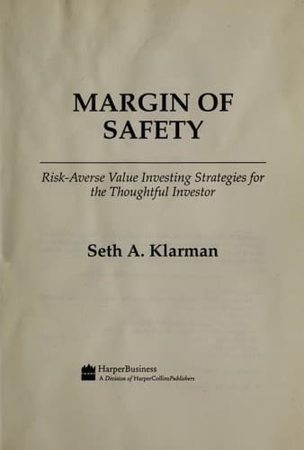 Margin of Safety cover